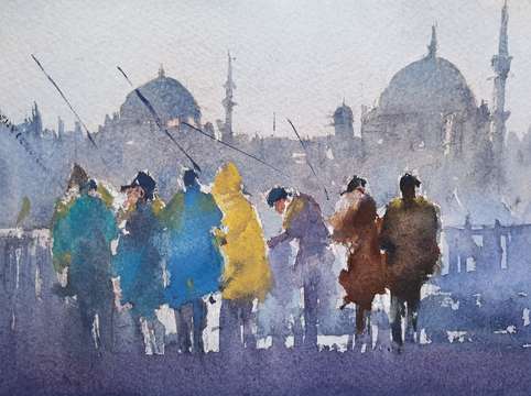 Sketch on galata