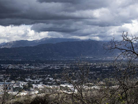 Storm over the valley