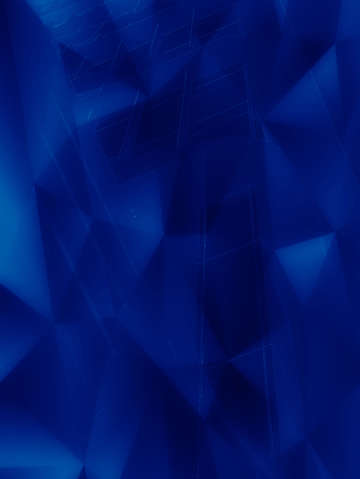A blue building goodbye