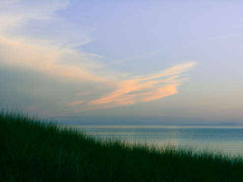 Clouds overhead