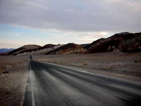 Death valley road