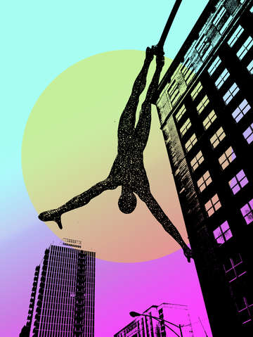 Flying sculpture