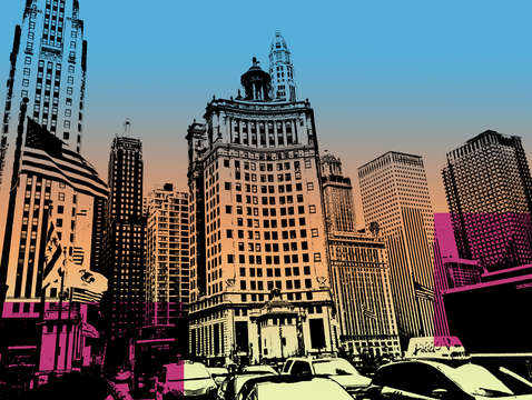 Chicago city streets