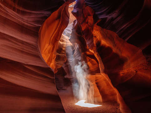 Ghosts antelope canyon