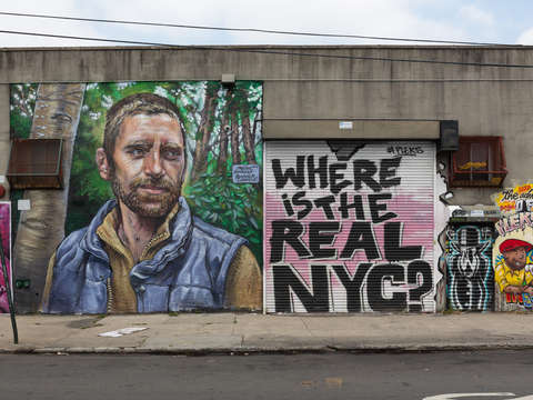 Mountain man in the city