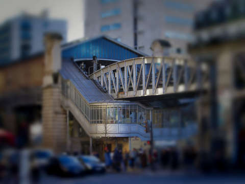 Paris subway stop