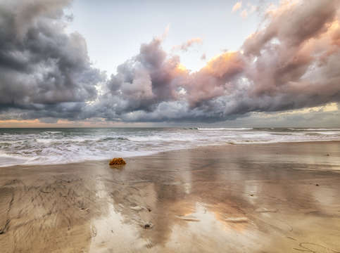 Stormy reflections