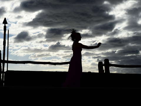 Dance at sunset maui 2
