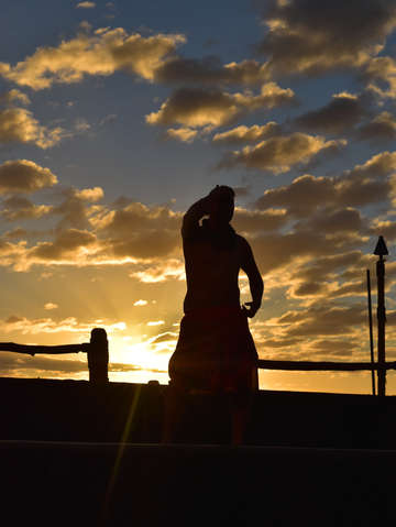 Dance at sunset maui 3