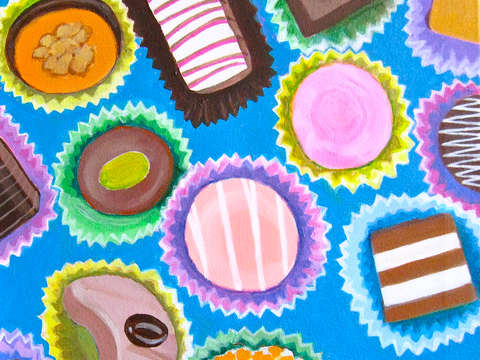 Assorted chocolates