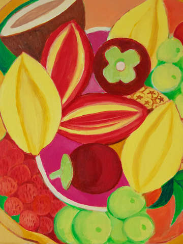 Exotic fruit bowl