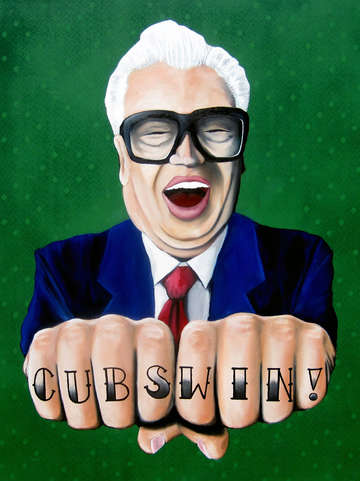 Harry caray cubs win