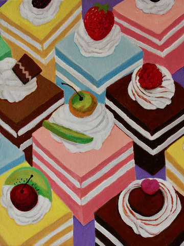 Colorful cupcakes