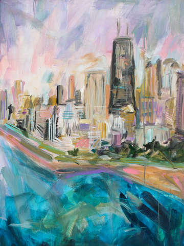 Chicago skyline 8