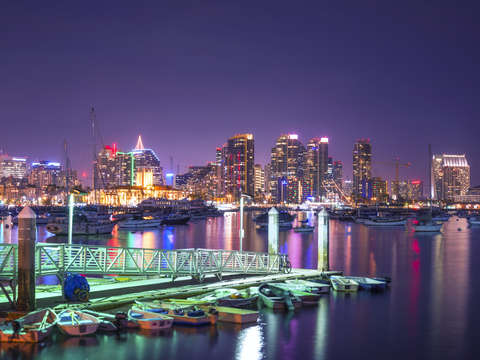 The most colorful night in san diego