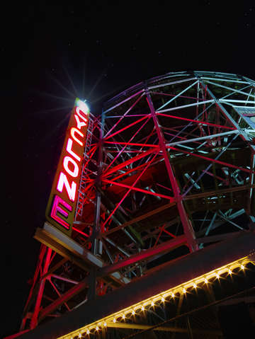 Cyclone in coney island