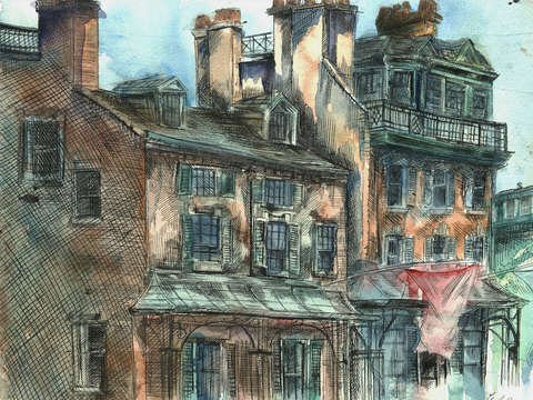 Beacon street roofs ii