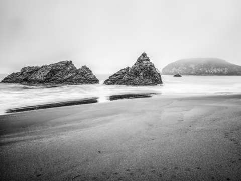 Pyramids at harris beach