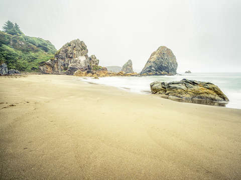 Solitude silence harris beach
