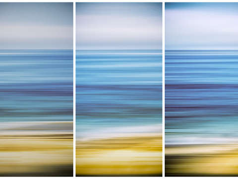 Sea serenity triptych