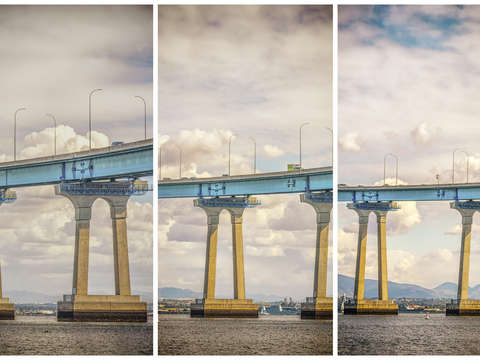 Pillars of coronado triptych