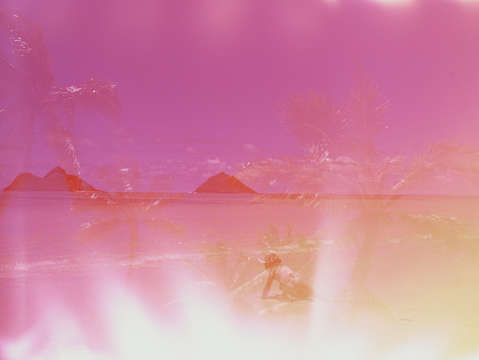 Pink beach