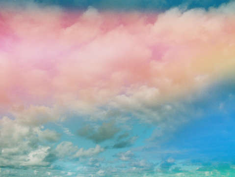 Cotton candy skies