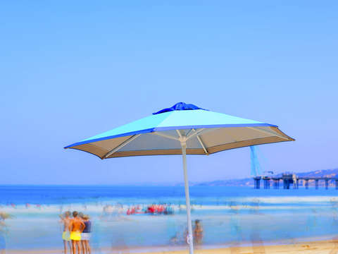 Blue summer in la jolla