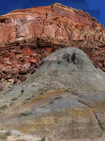 Capitol reef national park layers of time
