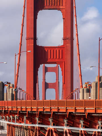 Golden gate bridge nested