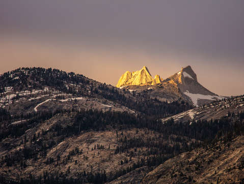 Sunset sierra nevada