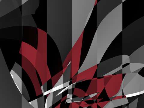 Red on black white 2