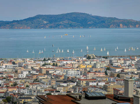 San francisco and angel island
