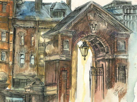 Harvard gate roofs ii