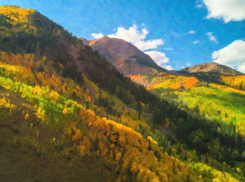 Gold in the hills