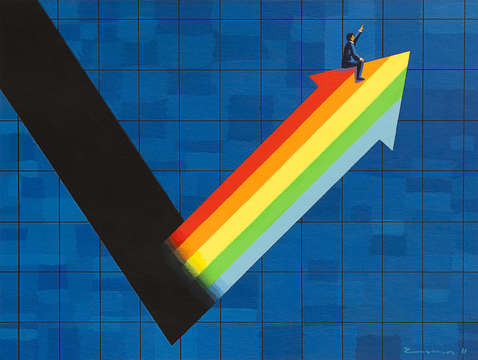 Dow up