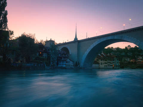 Sunset from bern