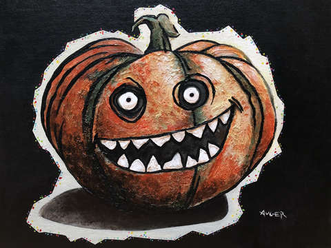 Gourd with teeth