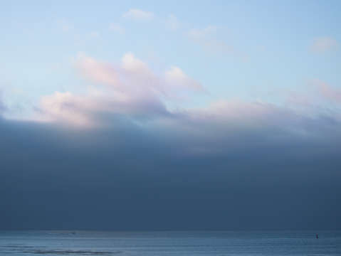 Dusk at monterey bay