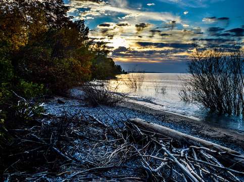 Little traverse bay sunset dsc 0621