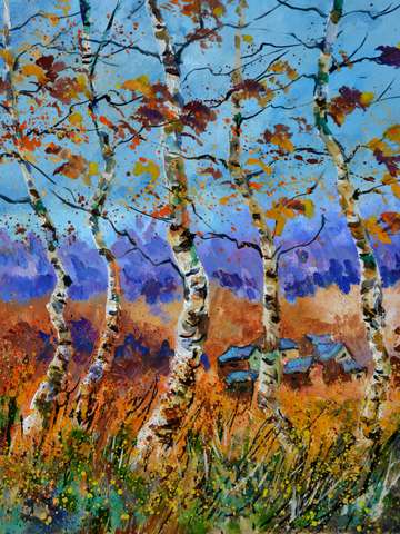 Windy autumn