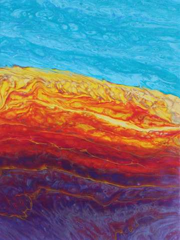 Molten earth