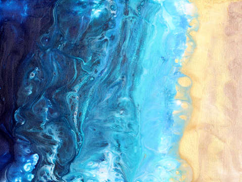 Retreating tide