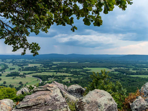 Rain headed to petit jean
