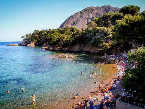French calanque