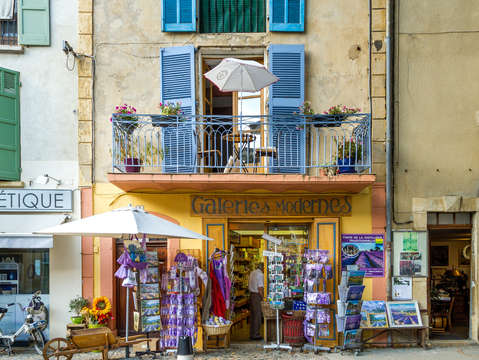 Lavender shop in provence