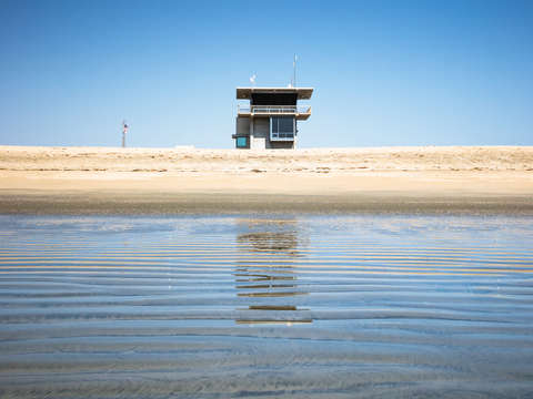 Bolsa chica beach reflections