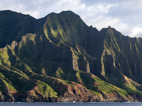 Along the na pali coast