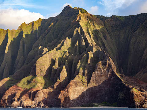 Honopu arch na pali coast kauai