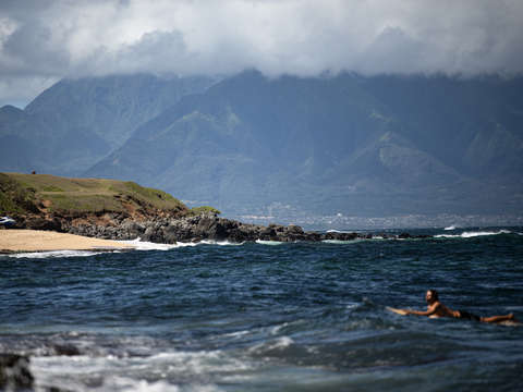 Hookipa beach park maui hawaii